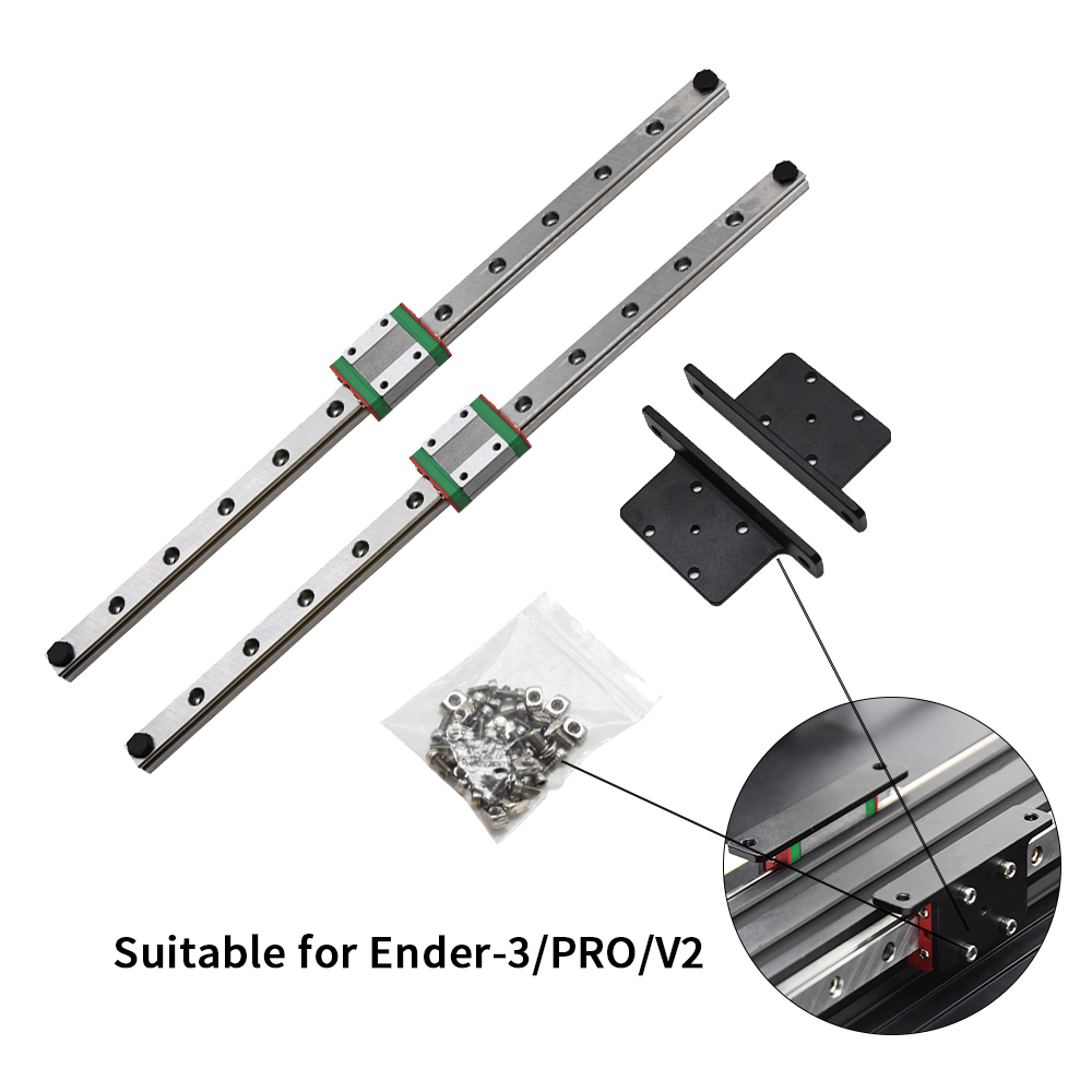 Ender3/V2PRO Dual Y Axis Linea - Linear Rail Mgn12H Set recension och pris