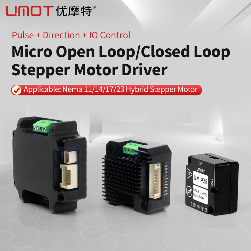 UMOT Nema 11 14 17 23 IO Contr - Closed Loop Stepper Motor Nema 17 recension och pris