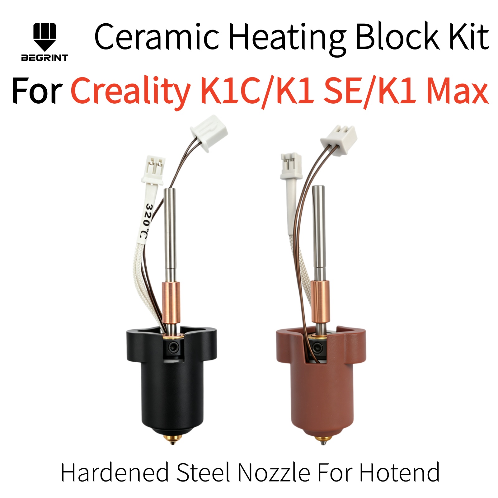 For Creality K1C K1 MAX K1 SE  - High Flow Ceramic Hotend recension och pris