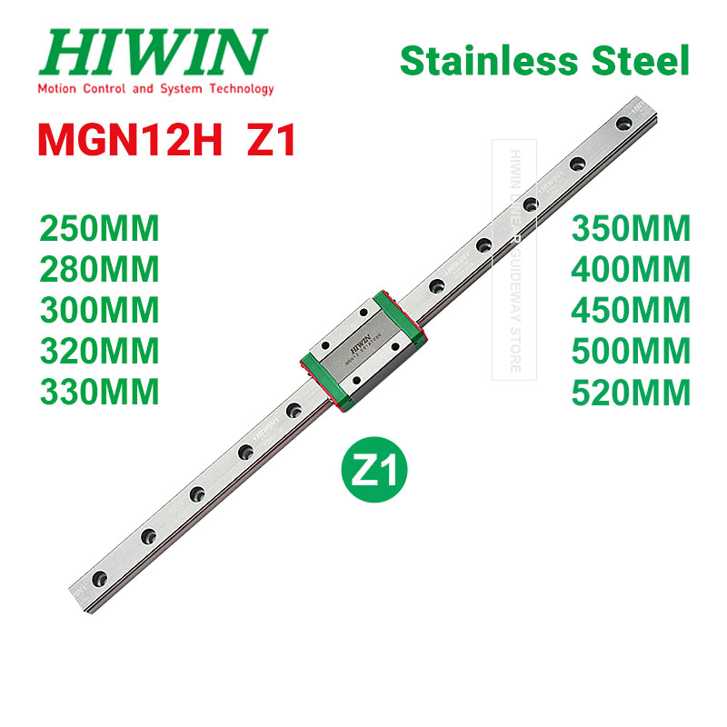 HIWIN MGN12H Z1 HIWIN MGN12 Li - Linear Rail Mgn12H Set recension och pris