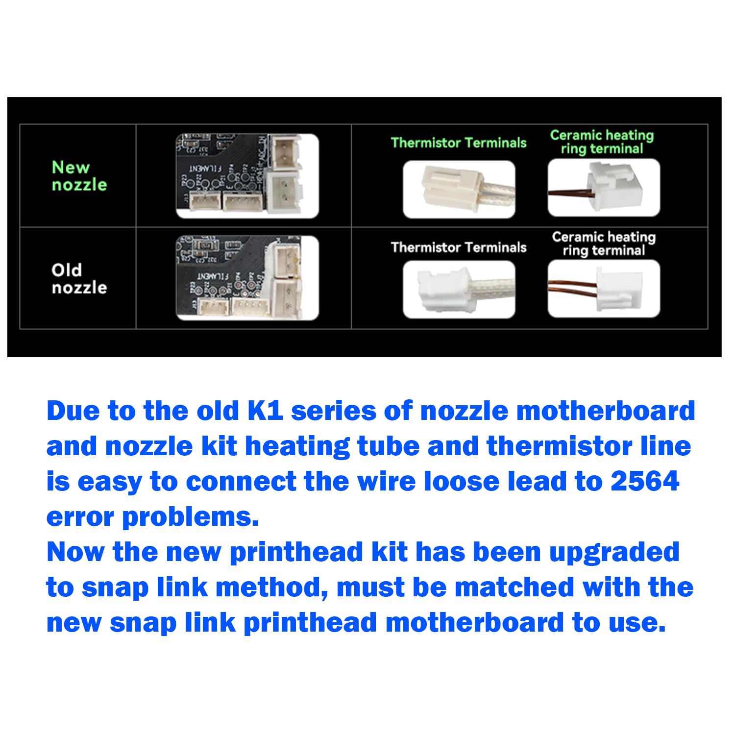 Creality Official K1C Ceramic  - High Flow Ceramic Hotend recension och pris