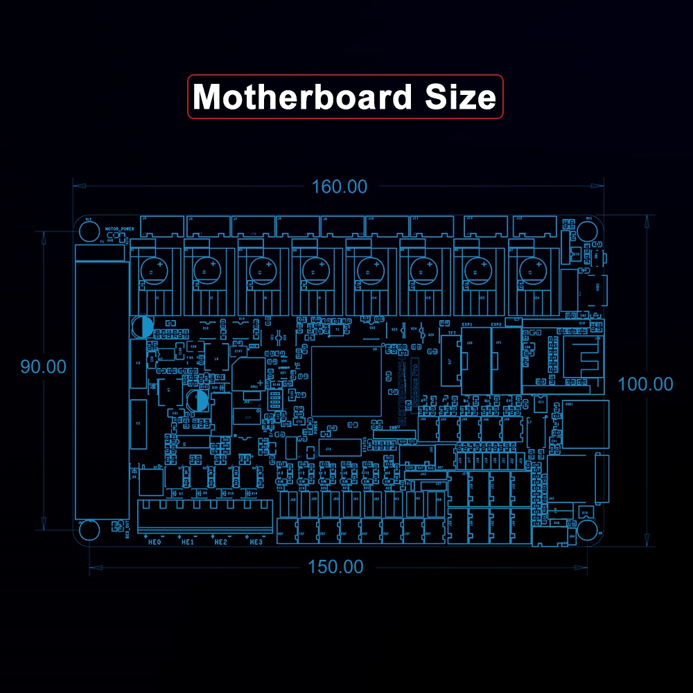 BIGTREETECH Octopus Pro 3D Pri - Octopus Pro V1.1 Motherboard recension och pris