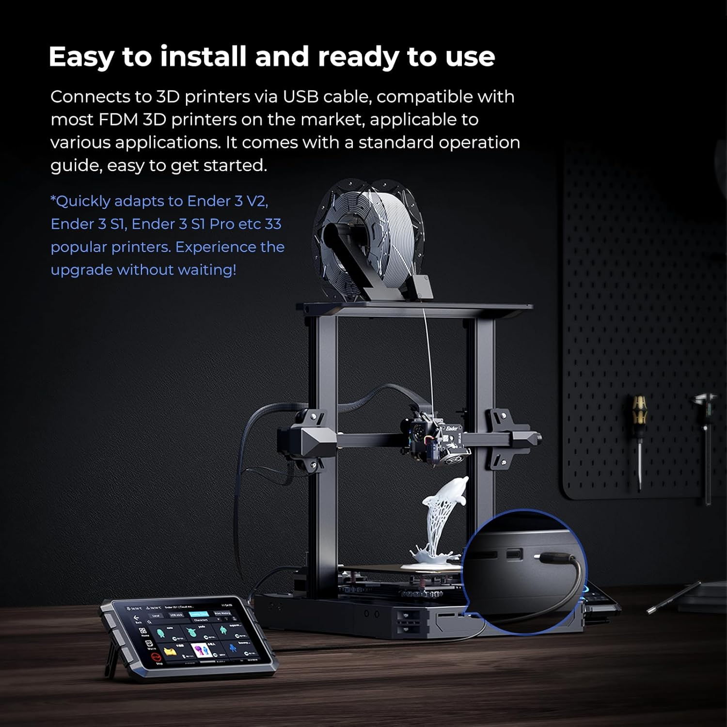 Creality Sonic Pad T800 7 Inch - Klipper Pad 7 Inch recension och pris